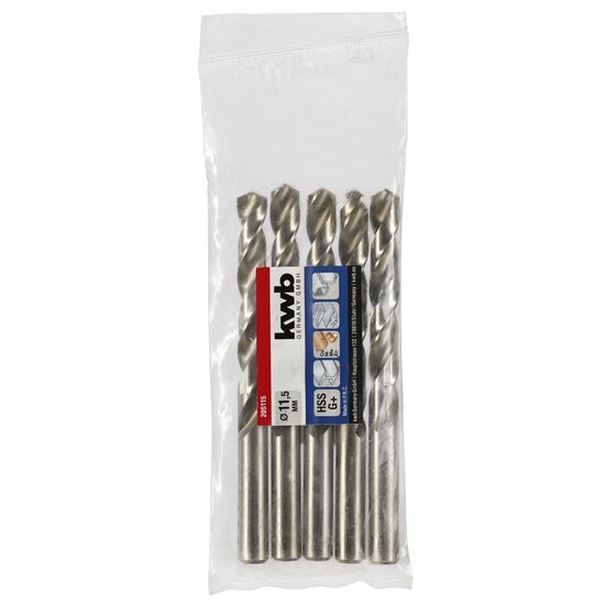 Wemekamp Boren - Silver Star HSS spiraalboor 11.5 MM los
