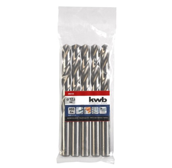 Wemekamp Boren - Silver Star HSS spiraalboor 12.5 MM los