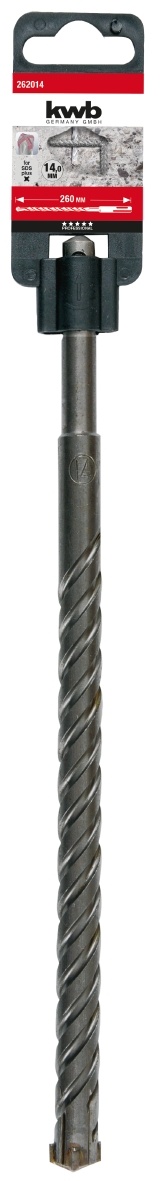 Hamerboor SDS plus 14x260mm C4 CROSS-Tip voor gewapend beton