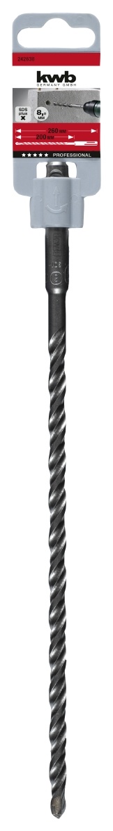 Hamerboor SDS plus 8x260mm - HB 44 gecertificeerd