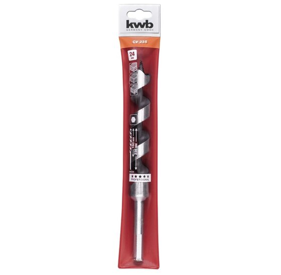 Wemekamp Boren - Slangenboor ø 24 mm 235/160 mm ZB-etuikaart