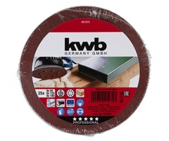 Schuren - Klit schuurschijf ø 125 mm assorti 9x60, 8x120, 8x180