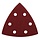 Schuren - Klit delta schuurschijf 96 MM K40 6 stuks kaart