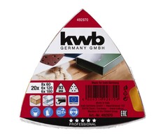Schuren - Klit delta schuurschijf 96 mm assorti 8x60, 6x120, 6x180