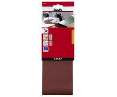 Schuren - Schuurbanden 100X610 mm K80 3 stuks kaart