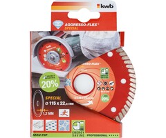 CUT-FIX® Doorslijpschijven metaal extra dun 115x1,2x22 mm Akku Top
