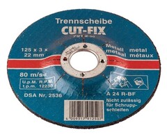 CUT-FIX® Doorslijpschijven Metaal - Meerdere Maten