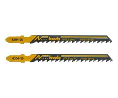 Zagen - Decoupeerzaagblad hout 4.0x100 mm grof 2 st. kaart
