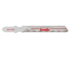 Zagen - Decoupeerzaagblad metaal 1.2x76 mm fijn 5 st. kaart