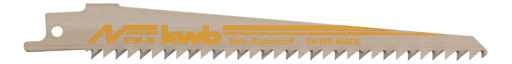 Reciprozaagblad hout ½" 4.0x130mm middel 2 stuks