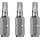 Bits - Schroefbit ¼“ torx T10 25 mm 3 stuks kaart