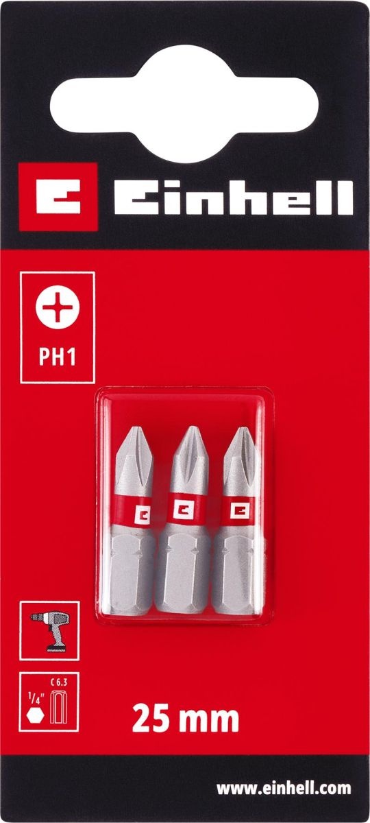 Einhell Bits Schroefbit Standaard Torx 25mm - 3 stuks