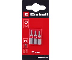 Bits - Schroefbit standaard 25 mm HEX2,5 (3 st.)