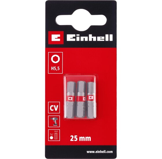 Wemekamp Bits - Schroefbit standaard 25 mm HEX5