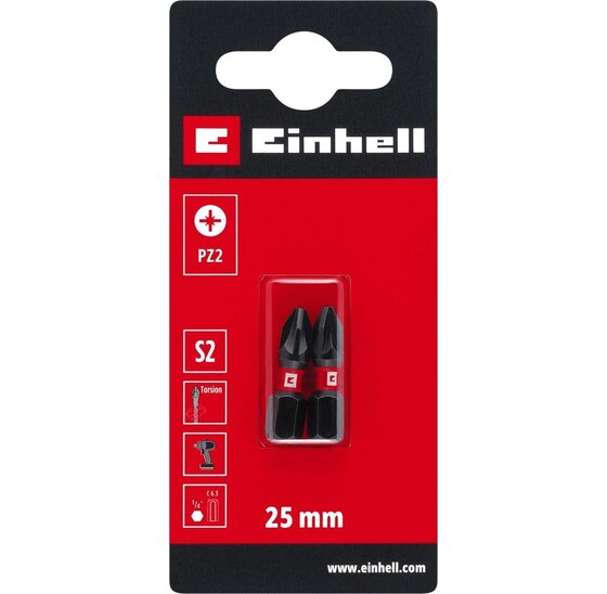 Wemekamp Bits - Schroefbit torsion 25 mm PZ2 S2 (2 st.)