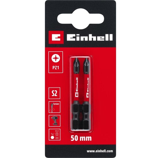 Wemekamp Bits - Schroefbit torsion 50 mm PZ1 S2 (2 st.)