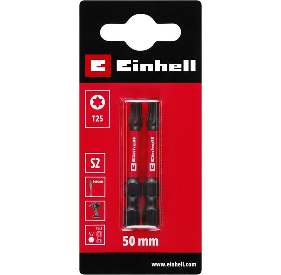 Wemekamp Bits - Schroefbit torsion 50 mm T25 S2 (2 st.)