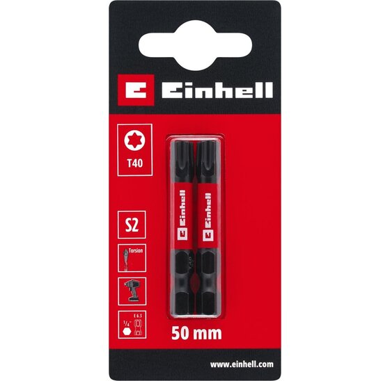 Wemekamp Bits - Schroefbit torsion 50 mm T40 S2 (2 st.)