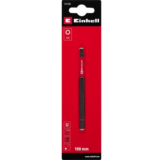 Wemekamp Bits - Schroefbit torsion 100 mm T25 S2