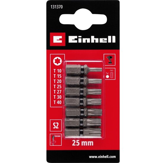 Wemekamp Schroefbitset torsion TX S2 (7 st.)