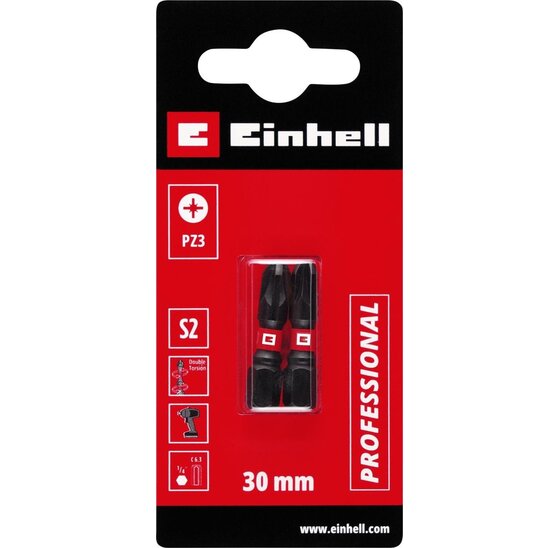Wemekamp Bits - Schroefbit dubbel torsion 30 mm PZ3 S2 (2 st.)