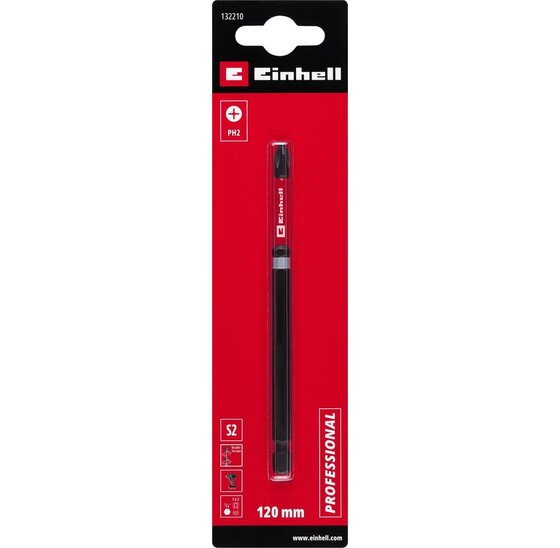 Wemekamp Bits - Schroefbit dubbel torsion 120 mm PH2 S2 (2 st.)