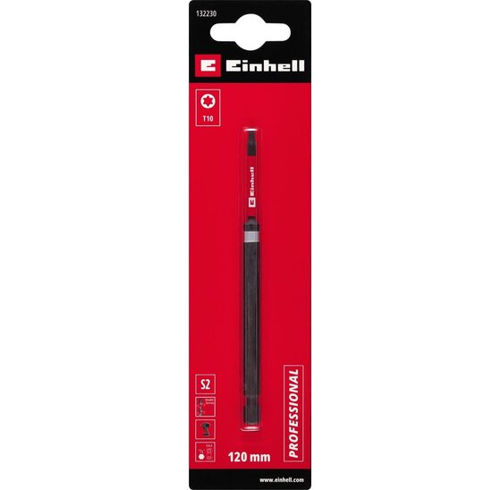 Wemekamp Bits - Schroefbit dubbel torsion 120 mm T10 S2 (2 st.)