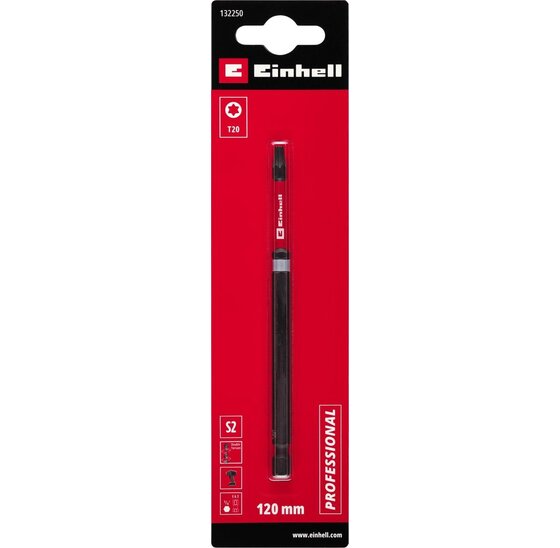 Wemekamp Bits - Schroefbit dubbel torsion 120 mm T20 S2 (2 st.)