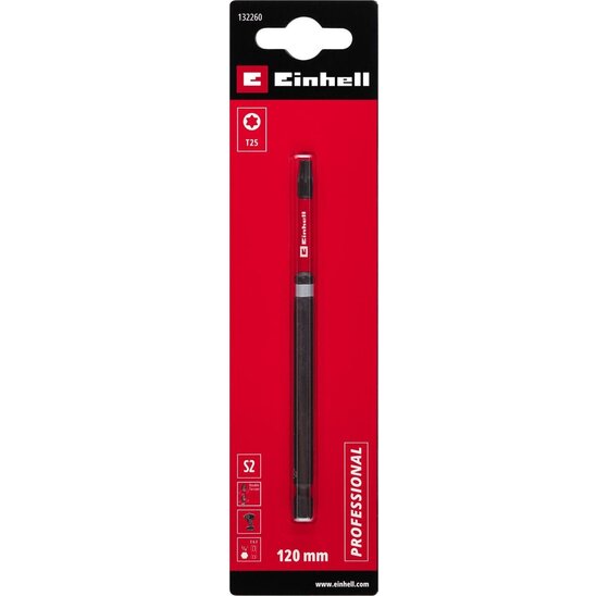 Wemekamp Bits - Schroefbit dubbel torsion 120 mm T25 S2 (2 st.)