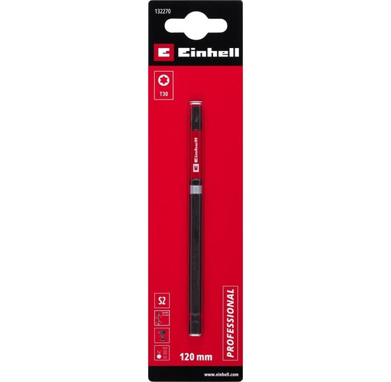Wemekamp Bits - Schroefbit dubbel torsion 120 mm T30 S2 (2 st.)