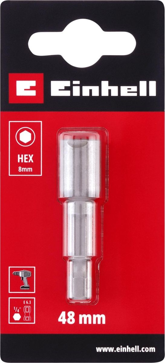 Einhell Bit Dop 8 mm - 48 mm Lengte
