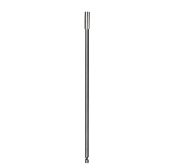 Wemekamp Bits - Bithouder extra lang, magnetisch met veerring 300 MM ¼“ kaart