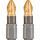 Titaan bits, 25 mm pozidrive PZ 1 2 st. kaart