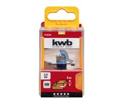 Schijfgleuffrees HM 3.0 mm met klemschacht
