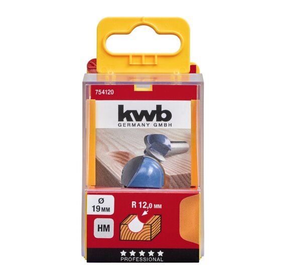 Wemekamp Schaven en frezen - Uitholfrees HM, 19.0 mm blister