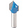 Schaven en frezen - V-gleuffrees HM 14.0 mm blister