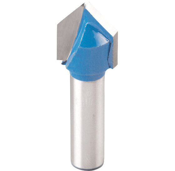 Wemekamp Schaven en frezen - V-gleuffrees HM 14.0 mm blister