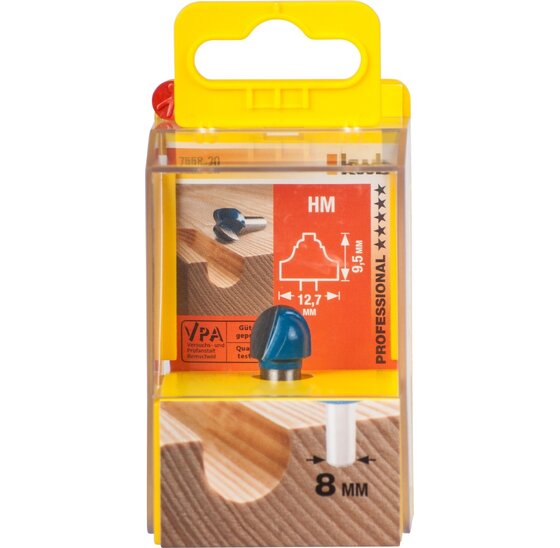 Wemekamp Schaven en frezen - Holprofielfrees HM 12.7 mm blister