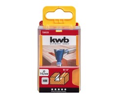 Zwaluwstaartfrees HM 14.0 mm | 2-snijder W14°