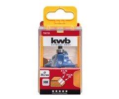 Profielfrees HM 39,2 mm met aanloopkogellager | KWB