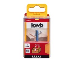 Vingerfrees HM 6.0 mm - KWB Gleuffrees met Hardmetaal