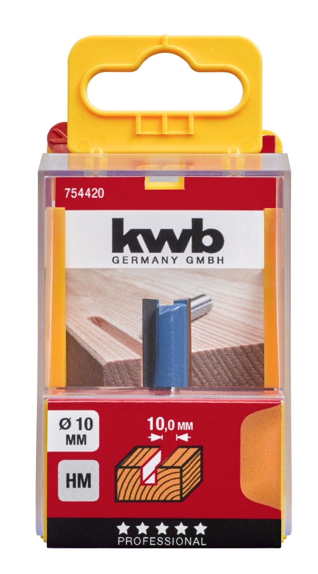 Vingerfrees HM 10.0 mm - KWB Germany Professional
