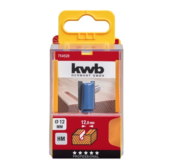 Wemekamp Schaven en frezen - Vingerfrees HM 12.0 mm blister