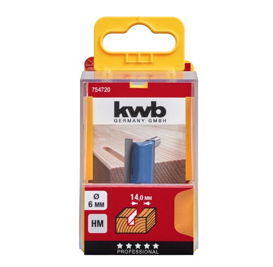 Wemekamp Schaven en frezen - Vingerfrees HM 14.0 mm blister