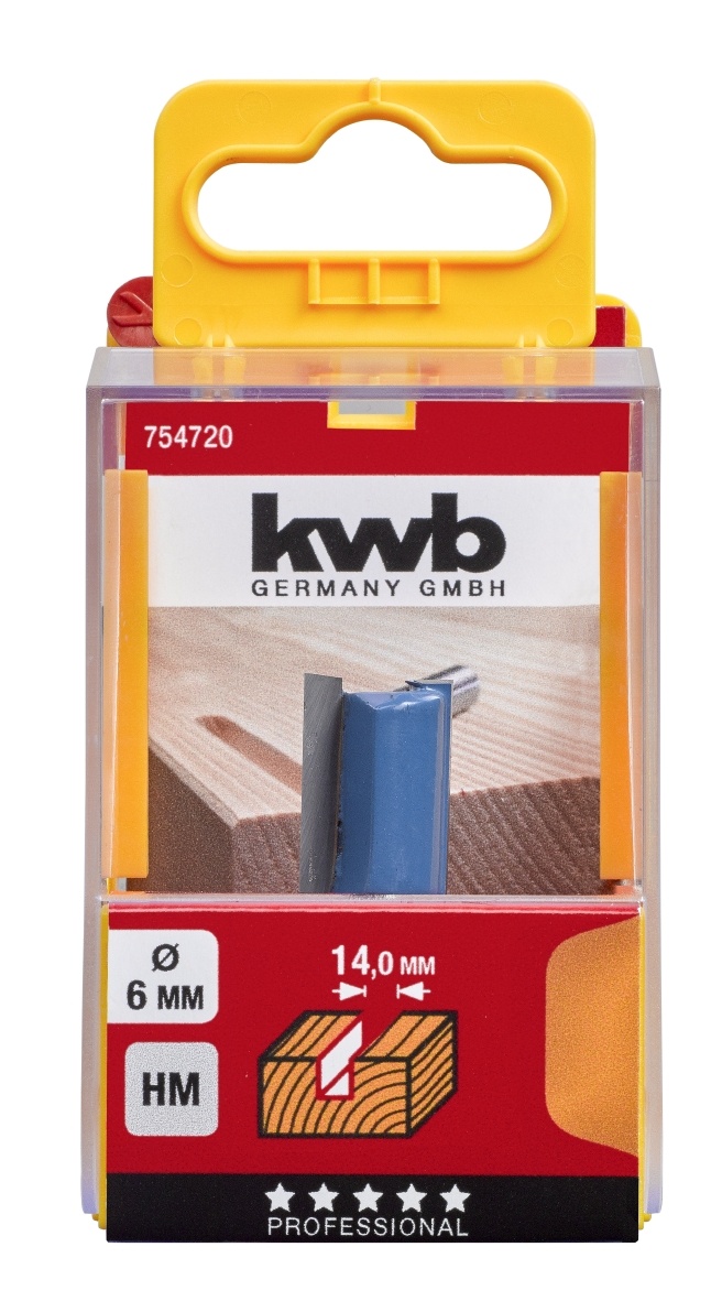 Vingerfrees HM 14.0 mm - Gleuffrees voor hout en plaatmateriaal