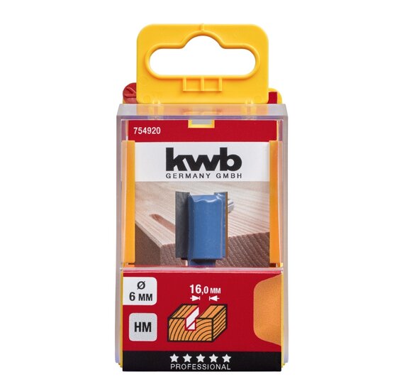 Wemekamp Schaven en frezen - Vingerfrees HM 16.0 mm blister