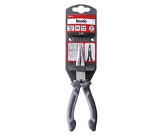 Telefoontang Recht 165 mm - CV-staal - Met Tanghouder