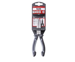 Platte tang 160 mm CV-staal met 2 componenten handgrepen