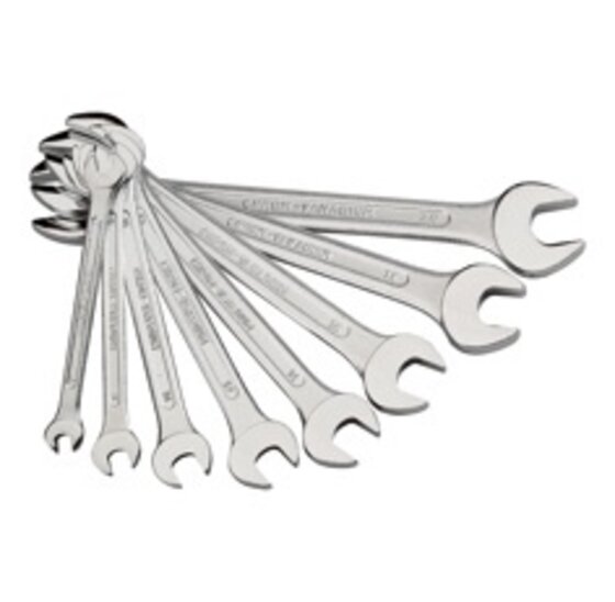 Wemekamp Schroef- en dopsleutels - Steeksleutel-set, 6-22 MM 8-delig