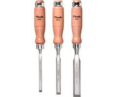Steekbeitelset hout 8, 12, 20 mm (3-delig)